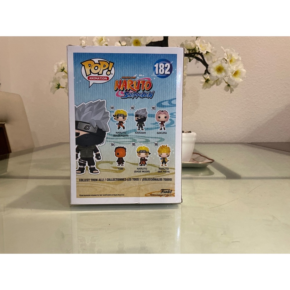Funko Pop Naruto Shippuden Kakashi 182 Vinyl Figure Animation Collectible - Picture 2 of 4